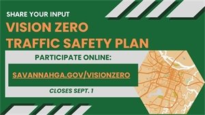 Online participation in traffic safety planning initiative Vision Zero closes September 1