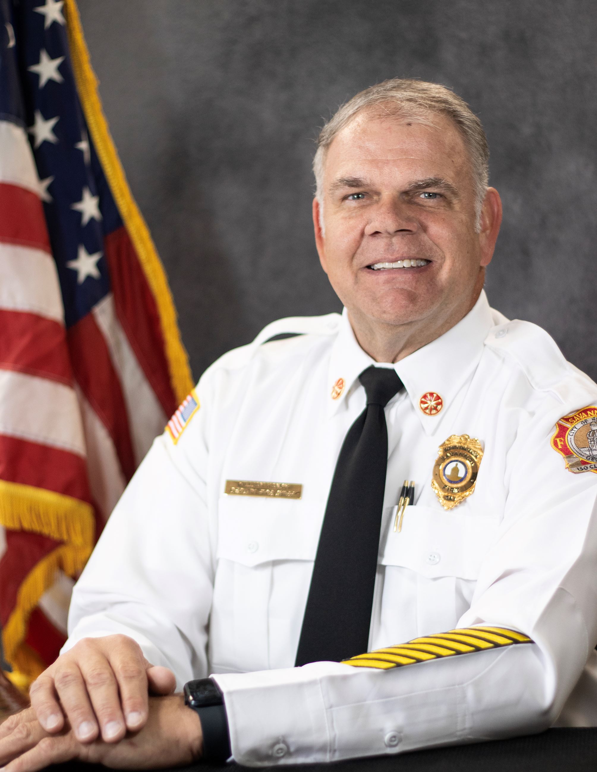 Interim Fire Chief William Handy