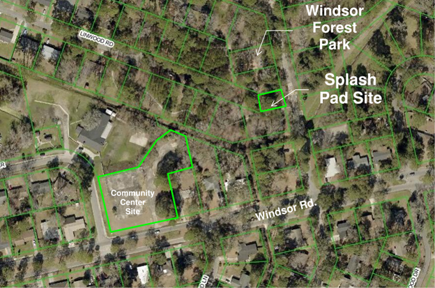 Windsor Forest Community Center Map