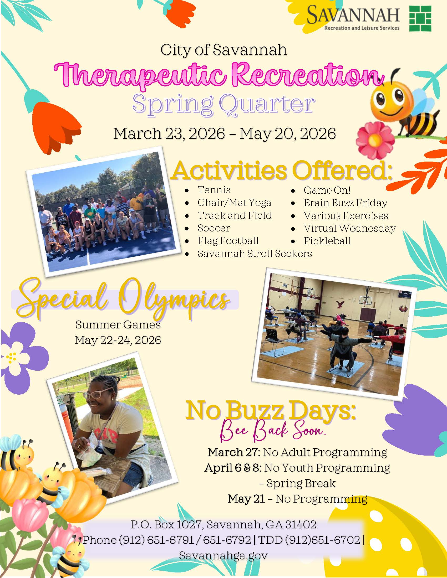 Spring Quarter Flyer 2026