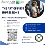 The Art of First Impressions Flyer