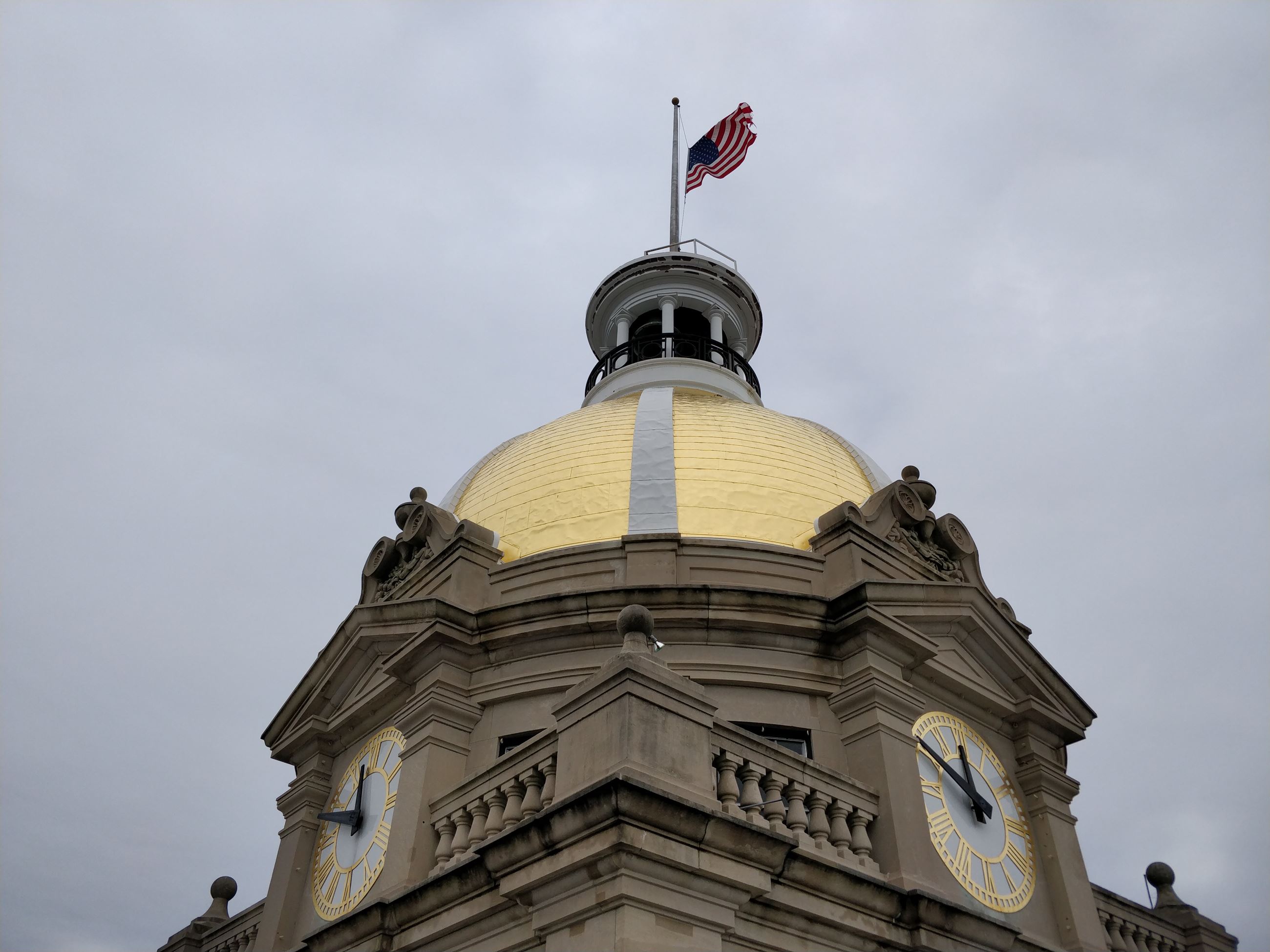City Hall Flag at Half Staff