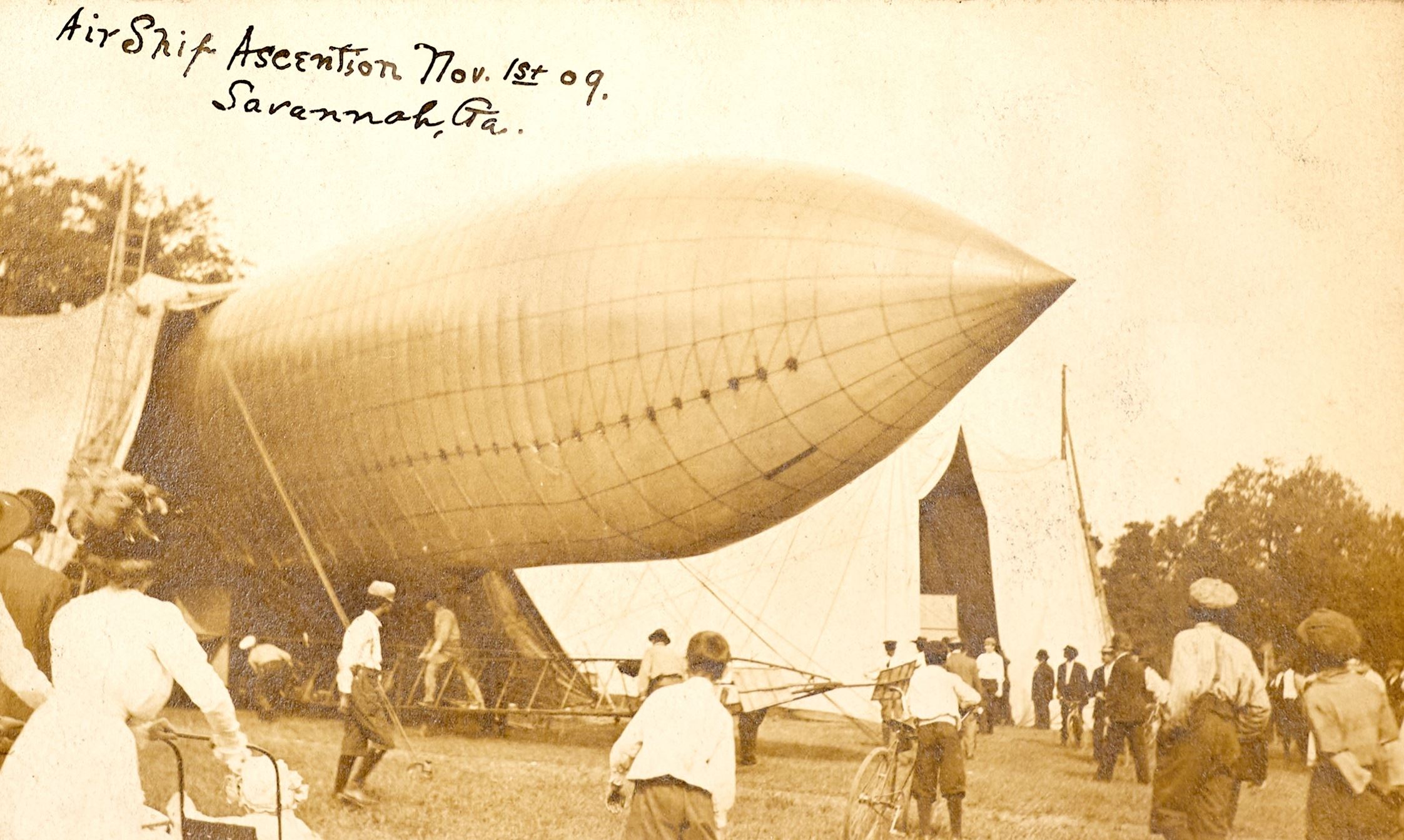 Air Ship Ascension, 1909