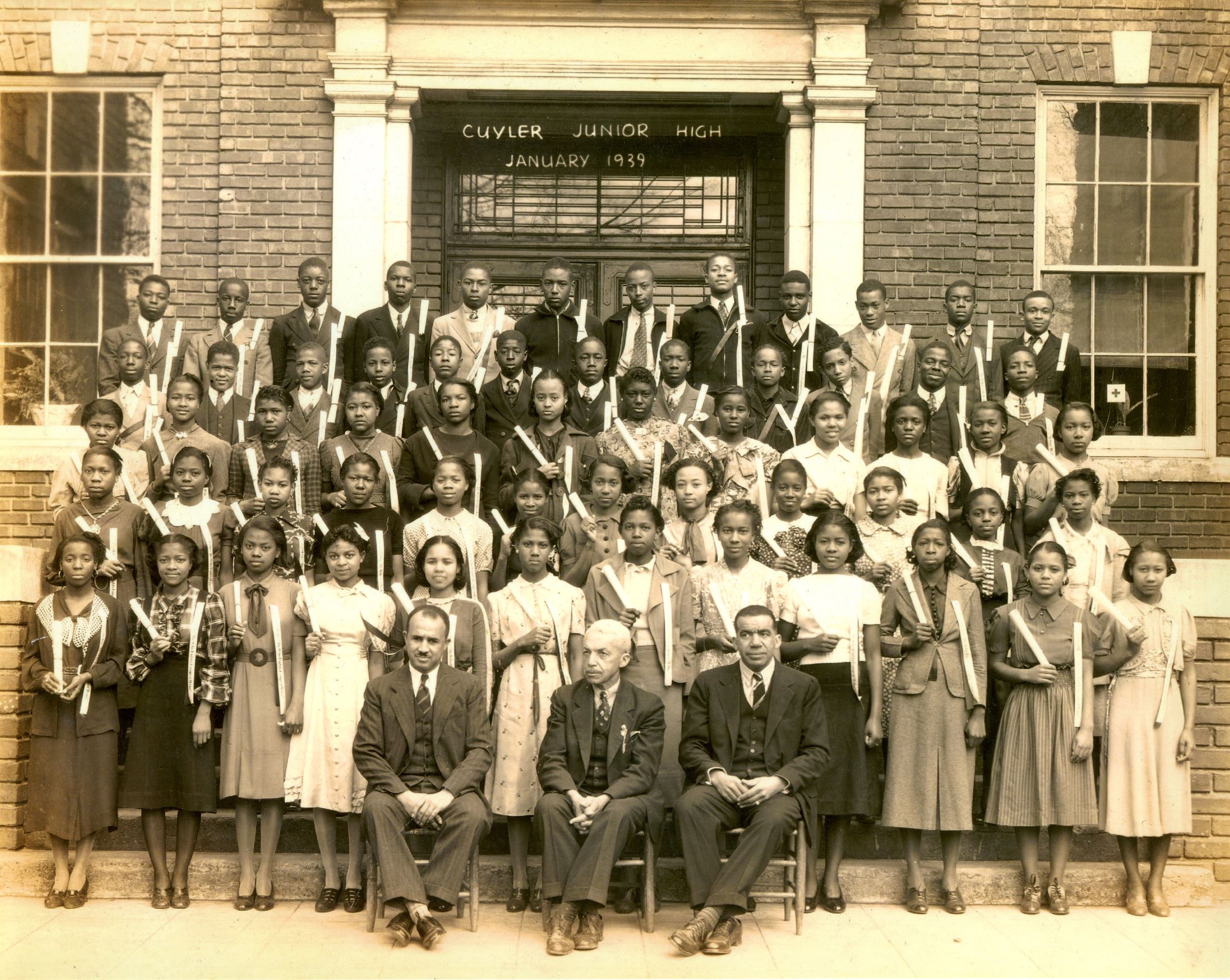 Cuyler Junior High Graduates, 1939