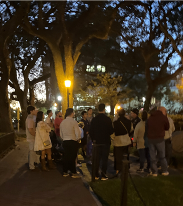 Walking Tour at night